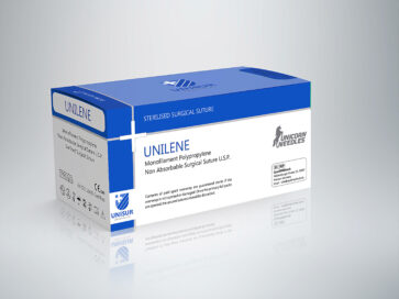 Types de sutures en chirurgie 7 Polypropylène Suture Non Résorbable Monofilament