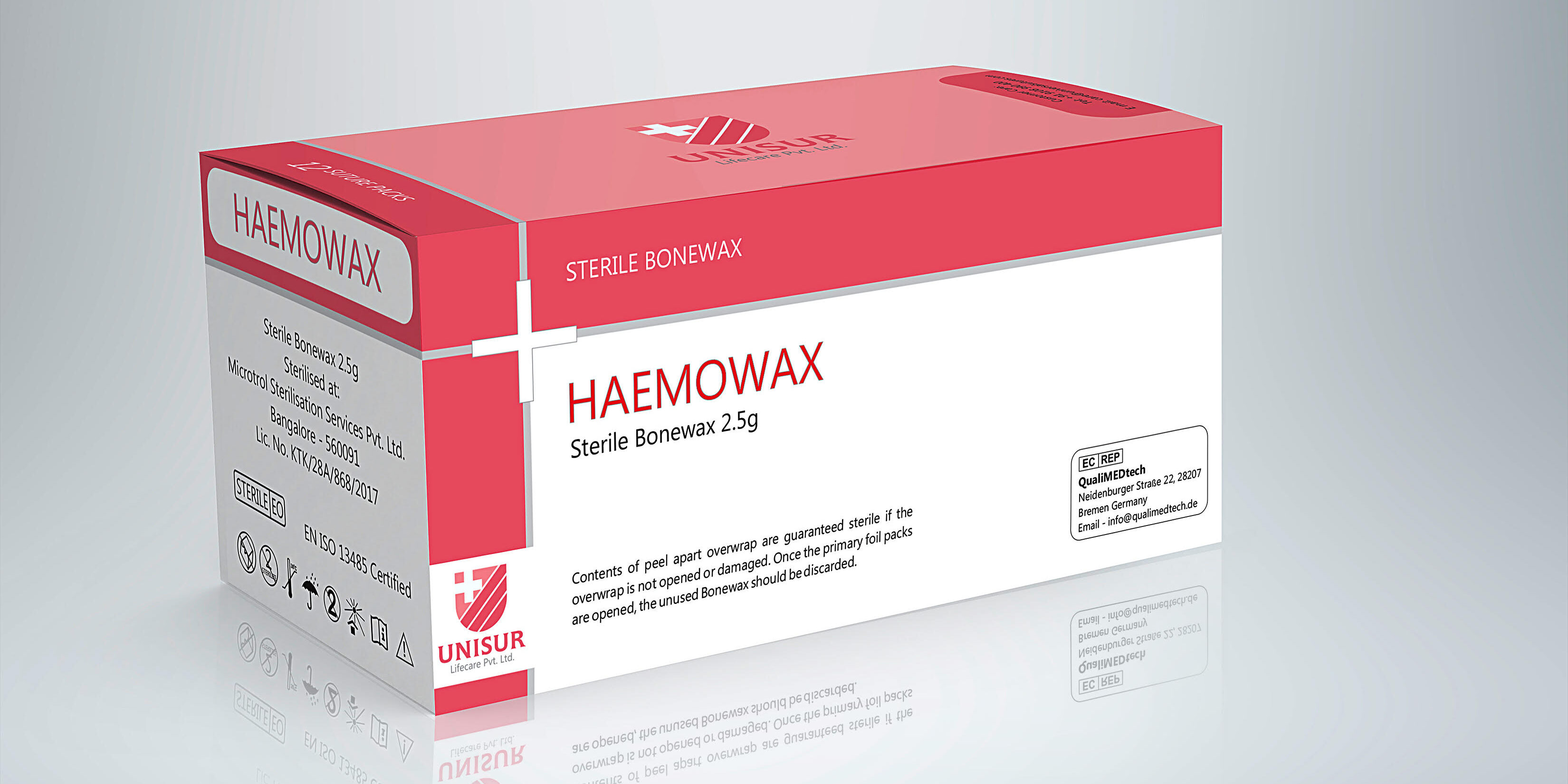 Sterile Surgical Bonewax 2.5g Universal Sutures