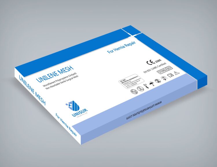 Caja de malla de polipropileno monofilamento