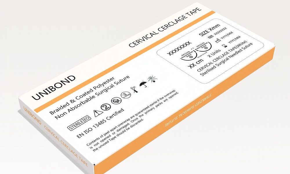 Polyester Tape Suture (UNIBOND) 2 Polyester Tape