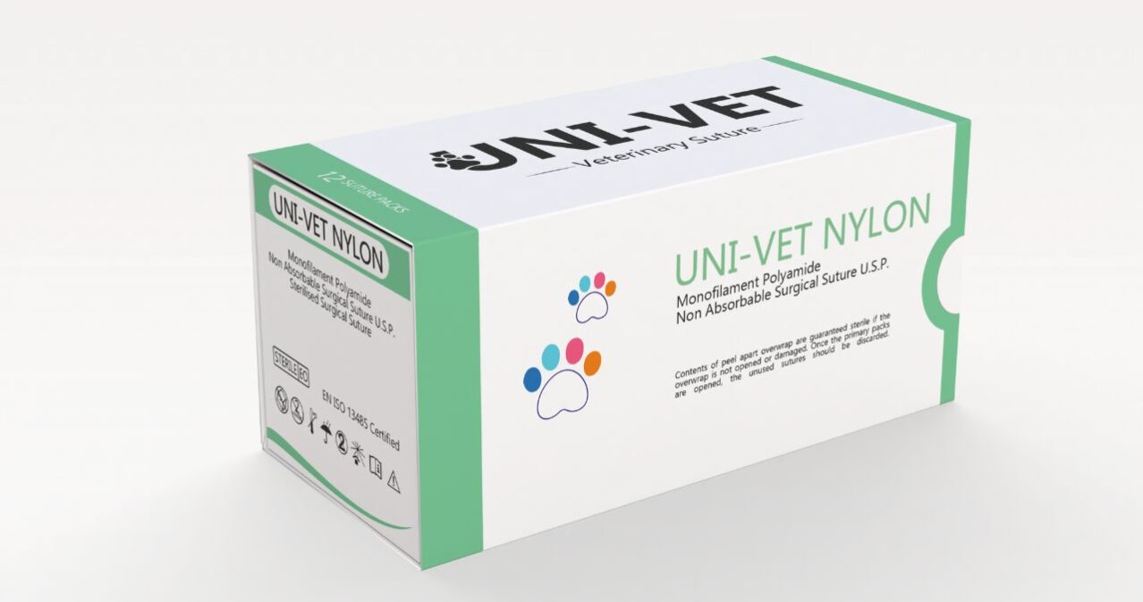 UNI-Vet Nylon Polyamide Suture 1 UNI-Vet Nylon Polyamide Suture 1