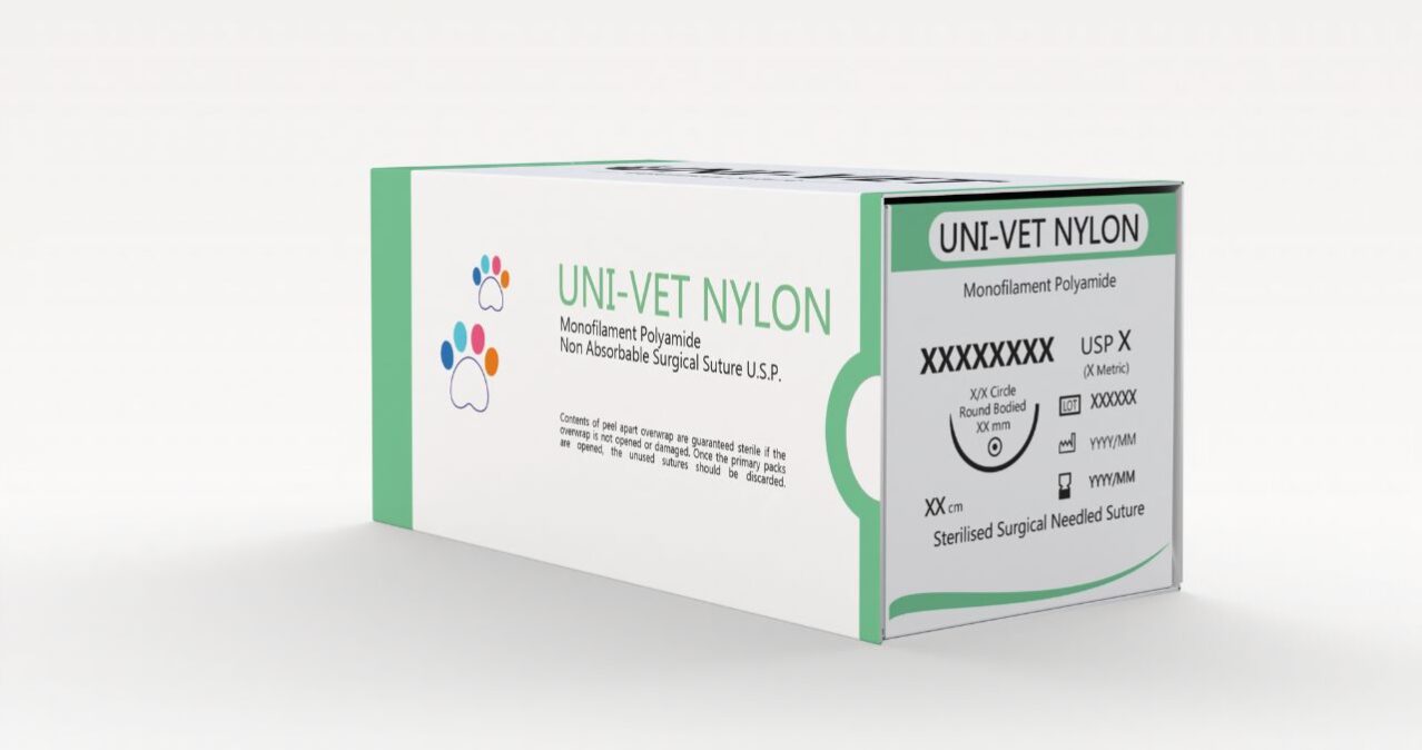 UNI-Vet Nylon Polyamide Suture 3 UNI-Vet Nylon Polyamide Suture 3