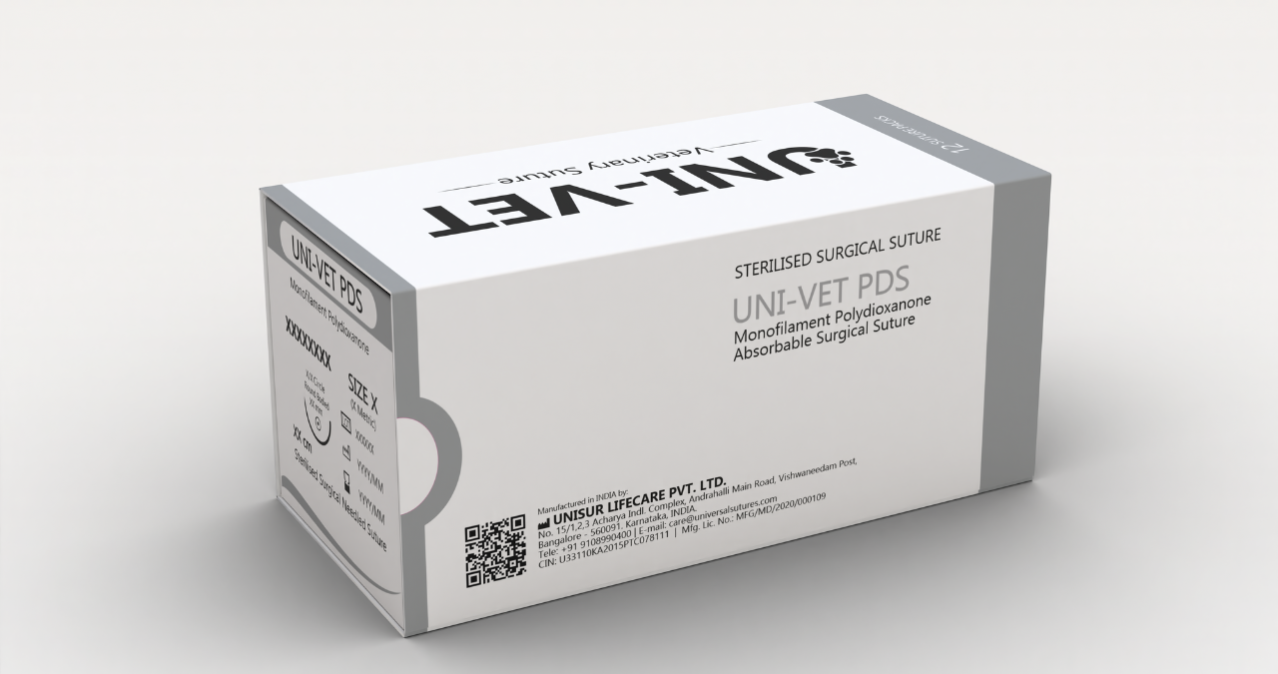 UNI-Vet PDS Polydioxanone Suture 2 UNI-Vet PDS Polydioxanone Suture 2