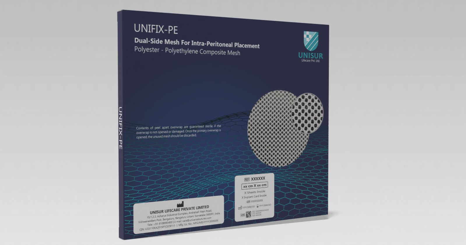 Polyester- Polyethylene Composite Mesh - UNIFIX-РЕ 1