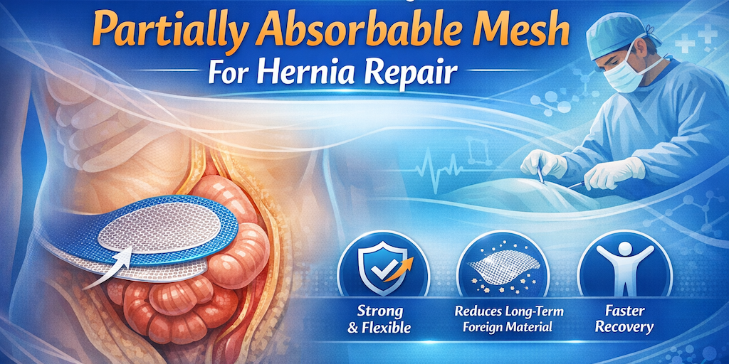 Benefits of Partially Absorbable Mesh For Hernia Repair