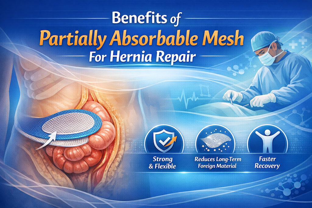 Benefits of Partially Absorbable Mesh For Hernia Repair